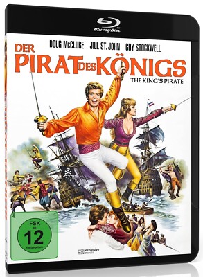 Der Pirat des Königs (1967)[Blu-ray/Neu/OVP] Remake von ''Gegen alle Flaggen''