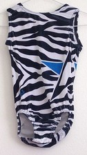 Level 10 Leotard Zebra CL Child Large