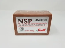 Chavant NSP Medium (Brown) 2 Lb Brick