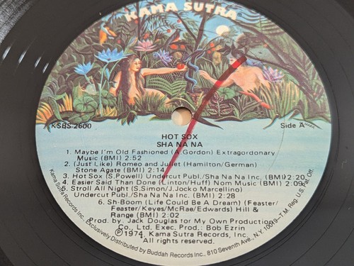 Lot of 2 Sha Na Na Hot Sox / On Stage Vinyl LP Records 1970's Rock 'n Roll - Imagen 14 de 17
