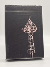 Dan & Dave | Ace Fulton's Casino Black Playing Cards / New, Sealed, MINT