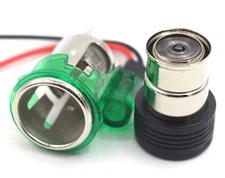 1pc 12V Waterproof Car Motorcycle Cigarette Lighter Power Socket Plug Outlet