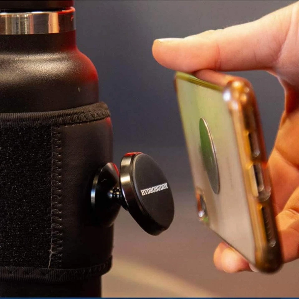 Water Bottle Sleeve w/ Phone Holder – Fitness Carry Band for Gym & Running - Image 4 of 4