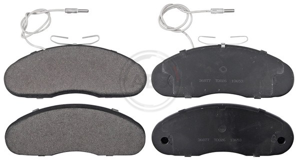 36877 A.B.S. Bremsbelagsatz, Scheibenbremse FüR ,Nissan,Renault,Renault Trucks-image