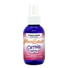 Meowijuana 3 Inches X 2 X 2 Inches, Catnip Spray with Silvervine