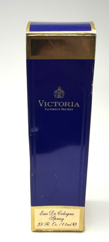 Vintage VICTORIA by Victoria's Secret Classic Eau De Cologne Spray .38 oz Box