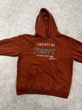 SAVAGE X FENTY Rihanna Limited Edition Hoodie Sweatshirt Super Bowl Brown Large