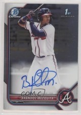 2022 Bowman Chrome Prospect Auto Brandol Mezquita #CPA-BMQ Auto 1b8