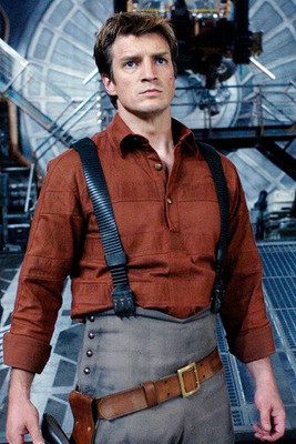 Nathan Fillion Stunning Serenity Firefly 24X36 Poster