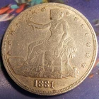 1881 Trade Dollar - VERY RARE!! stock 1804511