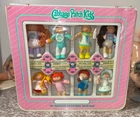 Vintage 1980s Coleco Cabbage Patch Kids Brag Bag Case with 8 Mini Figures