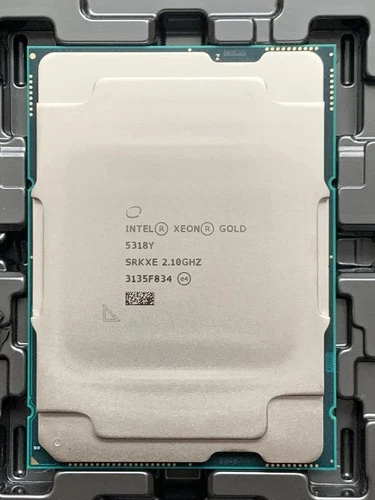 Intel Xeon Gold 5318Y 2.1GHz 24 Core 36MB 165W LGA-4189 Server CPU Processor