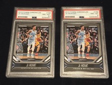 2019 JA MORANT ROOKIE CARD PANINI CHRONICLES PLAYBOOK #168 PSA 8 & 8.5 NM-MT (2 