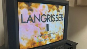Sega Saturn Langrisser Tribute LANGRISSER TRIBUTE