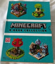 MINECRAFT 8-Book Collection New Mojang Studios Ages 8-12 