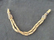 Schnur Mützenkordel Schirmmütze Sturmriemen gold blau Reichsbahn DB DR General ?