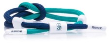 Rastaclat Baseball Seattle Mariners Outfield Knotted Bracelet - Green Navy