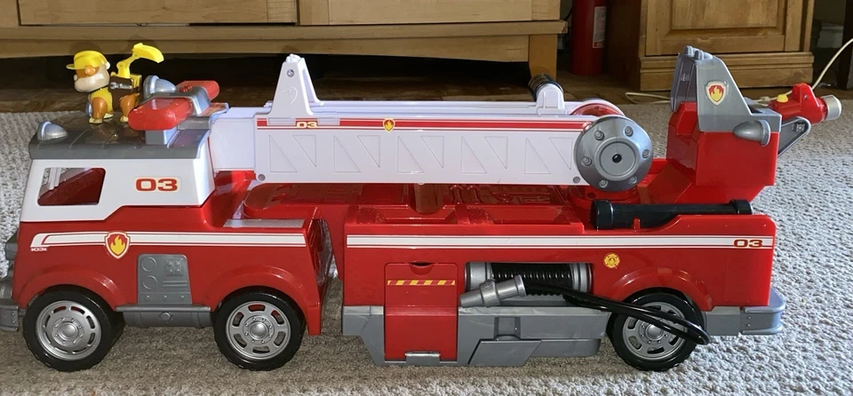 Paw Patrol 25" Ultimate Rescue Fire Truck w/Extendable 2 ft. Ladder Light &Sound - Image 2 of 4