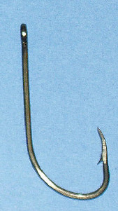 Eagle Claw 84 #1/0 100CT Offset Messing Haken