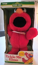 1996 Tyco Tickle Me Elmo Sesame Street CTW In Box TRY ME Tag Vintage Toy