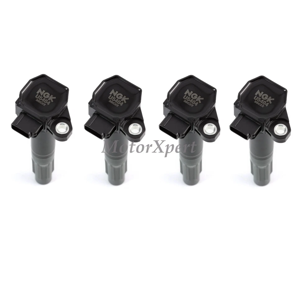 Conjunto de bobina de encendido U5404 4x OEM NGK para Subaru Legacy Outback 2010-2012 2,5 L Foto 2 de 4