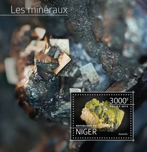 Minerals (Autunite)