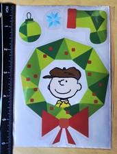 Peanuts Merry Christmas Window Clings