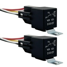 1V 4 PIN Relay with Harness, JD1911Volt 40 Amp 4 pin relay harness socket 2