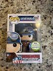 Funko Pop! Vinyl: Marvel Captain America 219 2017 Spring Convention Exclusive