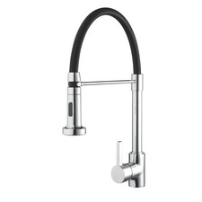 Bristan Kitchen Tap Mono Mixer Chrome Pull Out Spray Single Lever Modern Faucet