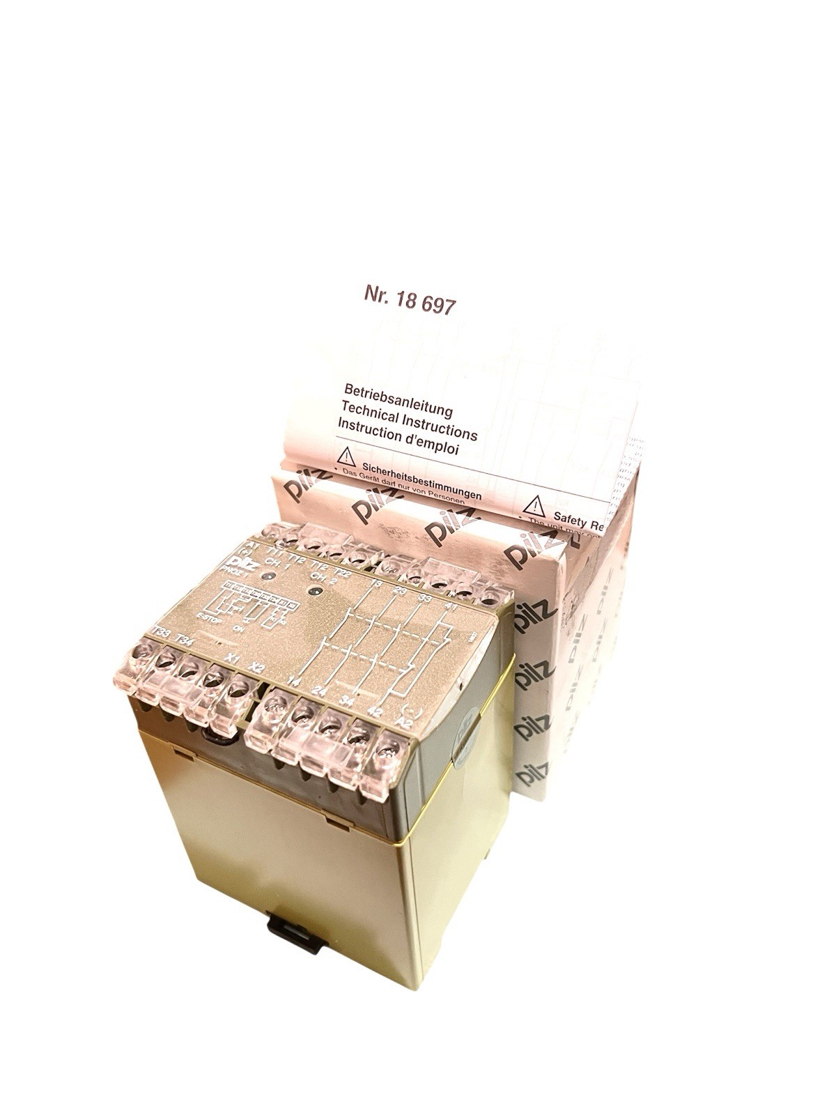 Relé de seguridad Pilz PNOZ 1 3S/1Ö 475695 || NUEVO