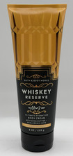 NEW Bath  Body Works Whiskey Reserve Body Cream Full Size 8oz Men's Collection