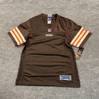NWT NFL Pro-Line Cleveland Browns Mesh Jersey Shirt Small 19x25 Football