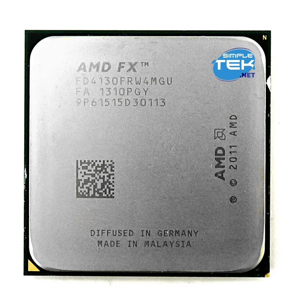 AMD FX-SERIES FX-4130 3.80GHZ Quad Core AM3+ Processor CPU FD4130FRW4MGU - Image 3 of 4