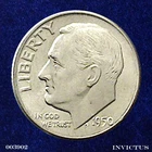 1950-D Roosevelt Dime (Brilliant & Uncirculated)
