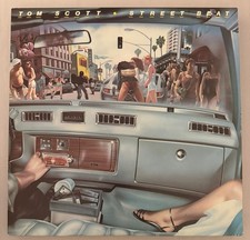 TOM SCOTT – STREET BEAT - VINYL LP BLACK 1979 CBS - VG+ - A5