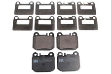 NK Rear Brake Pad Set for Mercedes Benz ML55 5.4 AMG M113.981 2000-2005 NK223350