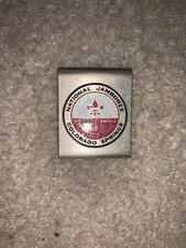 Boy Scout 1960 50th Anniversary Colora National Jamboree Metal Uniform Belt Loop