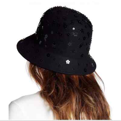 ? Mix & Match 2/$150 ? Kate Spade Embellished Felted Wool Cloche Kate Spade Embellished Felted Wool Cloche | eBay main image 3