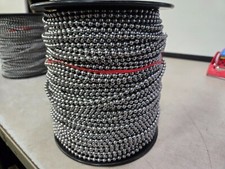500FT Stainless Steel REV 9 Metal Beaded Ball Chain 10 50-51 Made in USA