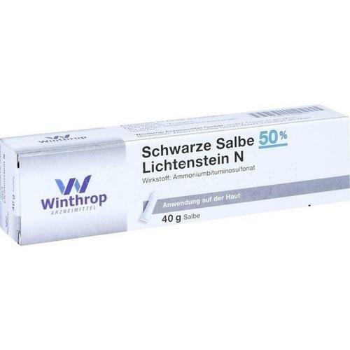 SCHWARZE SALBE 50% Lichtenstein N 40 g PZN 1596331