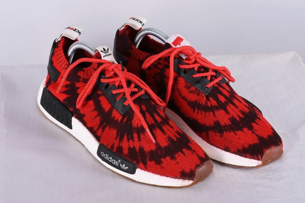 adidas × NICE KICKS NMD R1 PK 28cm 値下げ Adidas NMD R1 PK Nice Kicks Red White Rare Trainers Size UK