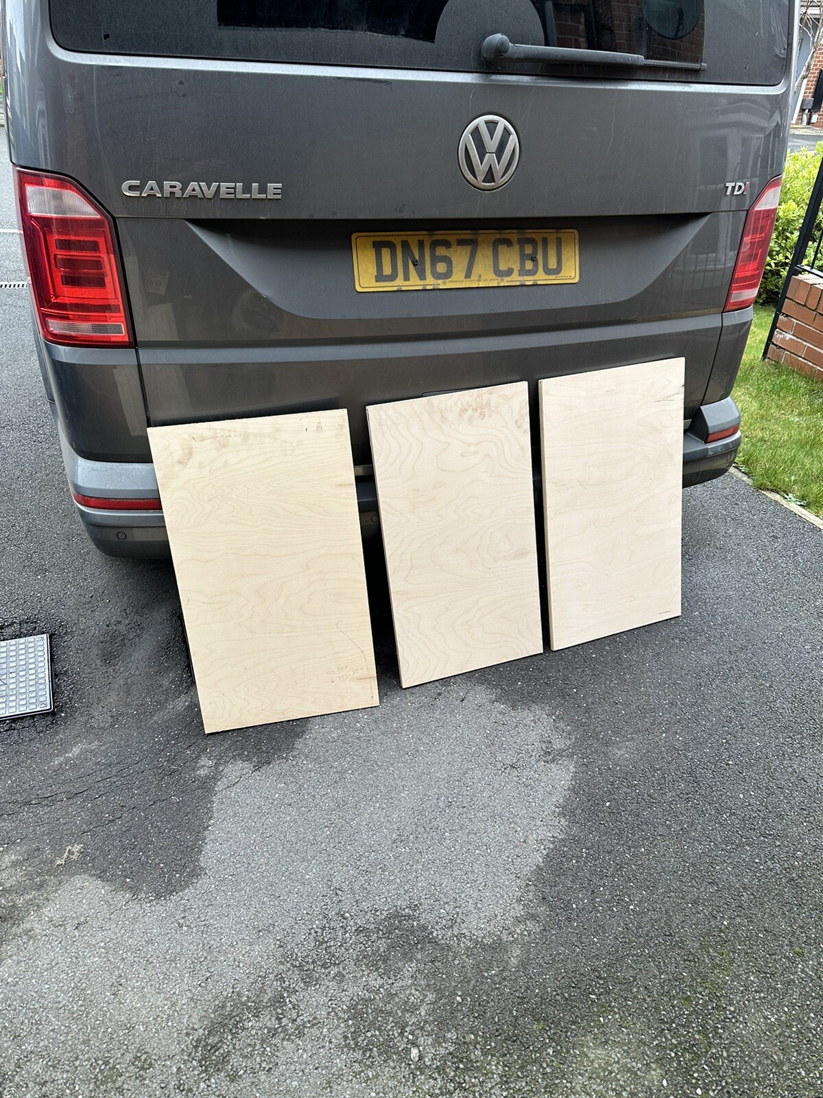 18mm And 15mm Birch Plywood Offcuts 8 Pieces In Total eBay