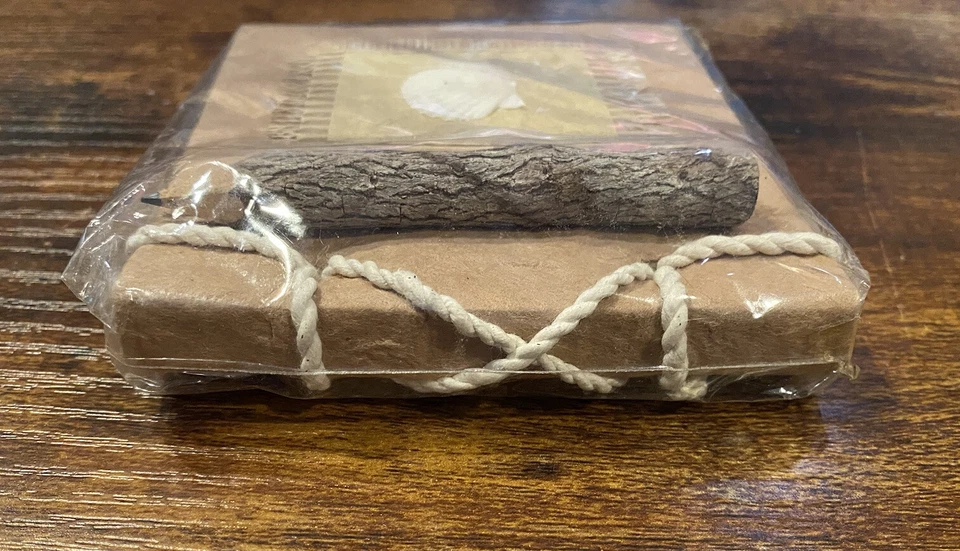 Small Blank Notebook with Bark Wood Pencil - Image 4 of 4