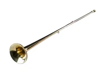 Temple Trumpet. Jerusalem. Golden. 48 inches