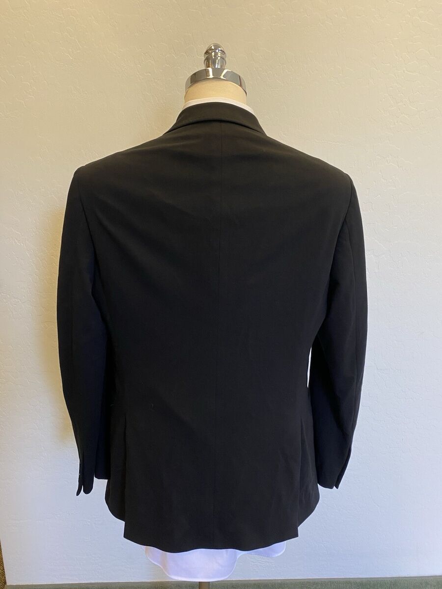 GIORGIO ARMANI LE COLLEZIONI Viscose Black Doeskin Sport GIORGIO ARMANI LE COLLEZIONI Viscose Black Doeskin Sport