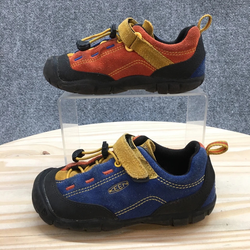 Zapatilla Keen Niño 12 Azul Jaspe 2 Exterior Caminar Con Cordones Informal Comodidad Foto 2 de 4