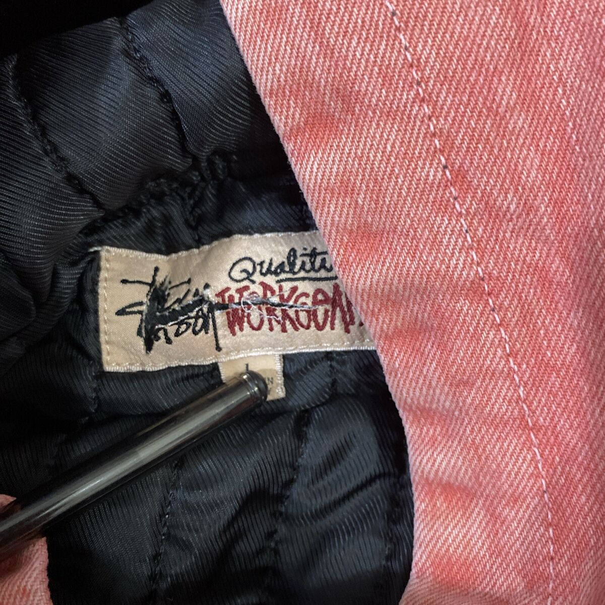 Stussy Double Dye Work Jacket Faded Red L K | eBay Stussy Double Dye Work Jacket Faded Red L K | eBay