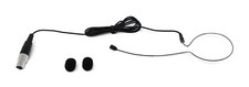Black Single Headset Mic for AKG/Samson Wireless Systems w/ Mini XLR 3Pin