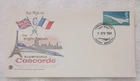 RARE ! 1969 GT BRITAIN  & FRANCE SUPERSONIC CONCORDE FIRST FLIGHT 002 - FDC - VF